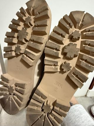 Mocasines Zara Beige Talla 37