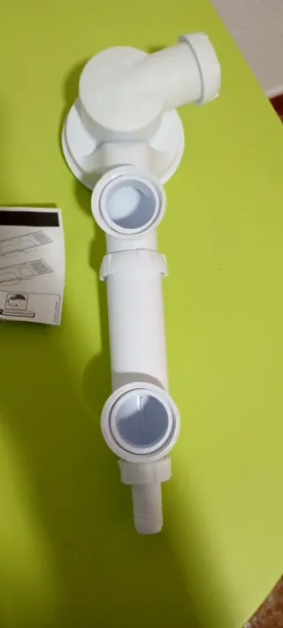 Sifón de fregadero + kit de drenaje