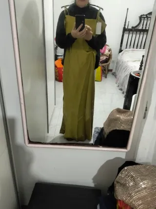 Vestido de cerimónia verde