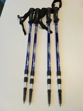 Bastones de senderismo ajustables