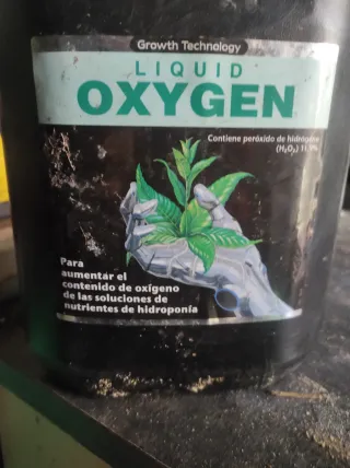 oxigen  Líquido Oxígeno para Plantas Hidroponía