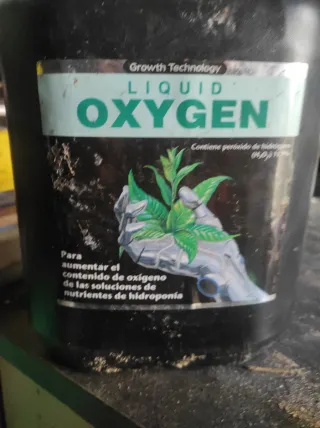 oxigen  Líquido Oxígeno para Plantas Hidroponía