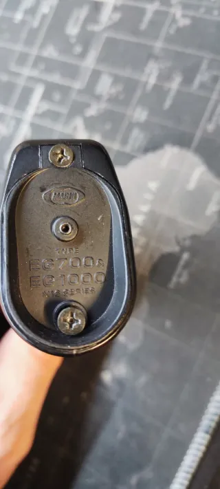 Impugnatura giocattolo nera