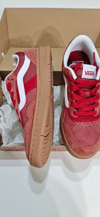 Vans Cruze 3.0 Rojas Talla 37. Nuevas