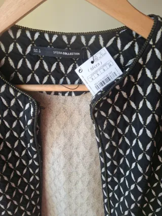 Chaqueta corta fiesta manga 3/4