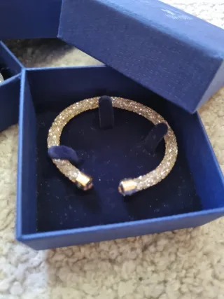 2 Pulseras Swarovski Extensibles.Talla S ORIGINAL.