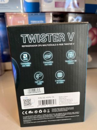 Deep Gaming Twister V Refrigerador CPU A-RGB