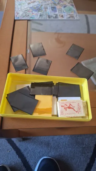 Álbum FILABO Sellos España con hojas y cajetín.