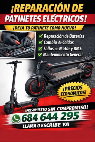 Reparación de patinetes eléctricos