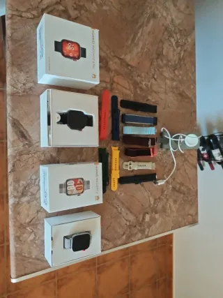 Huawei Watch Fit 4 pro Negro/Plata y Watch Fit 4.