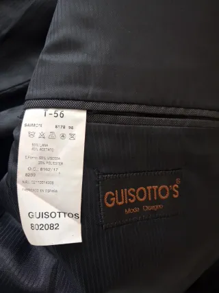 Traje GUISOTTOS gris