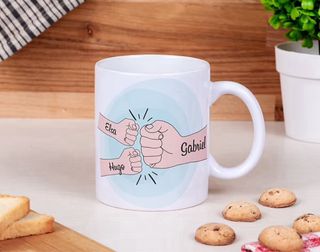 Taza personalizada Papá con fotos