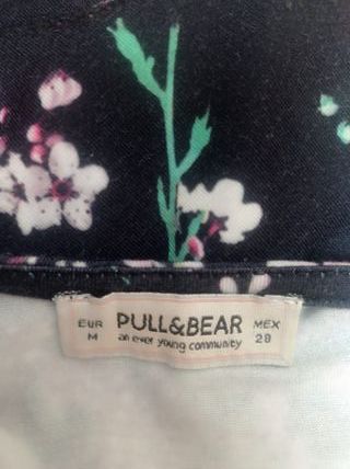 Vestido floral Pull&Bear Talla M