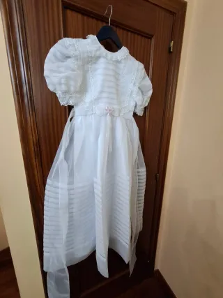 Vestido de Comunión Blanco Talla 90