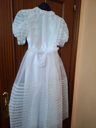Vestido de Comunión Blanco Talla 90