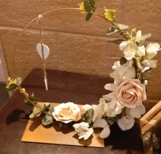 Decoración para su boda.