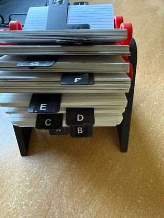 Tarjetero Listín Teléfono y Dirección