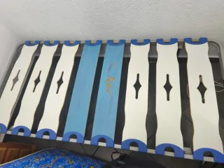 Somier de láminas y colchón