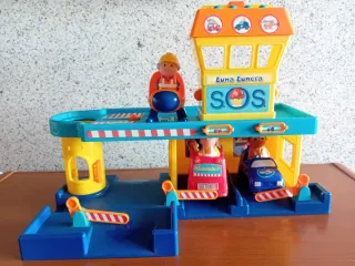Garaje Juguete Lunnis con Figuras