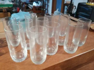 Set 12 Bicchieri da bibita in vetro