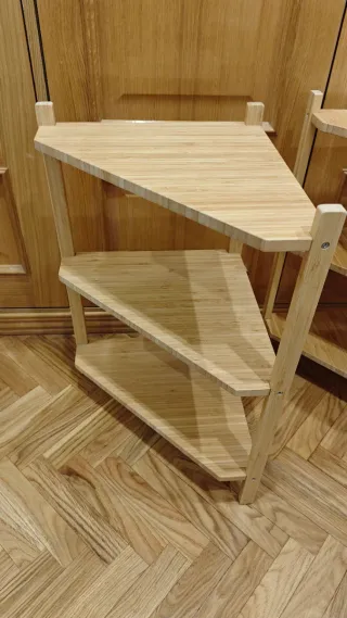 Estantería de bambú Ikea