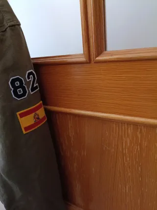 Chaqueta H&M Militar Verde Talla M