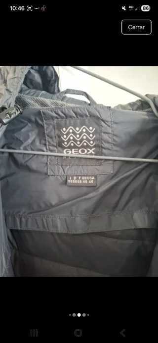 Chaqueta Geox gris