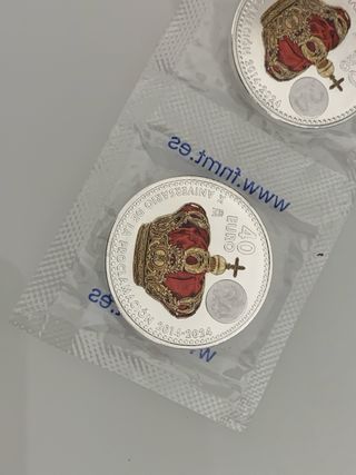 Moneda 40€ 2024 Proclamación Felipe VI