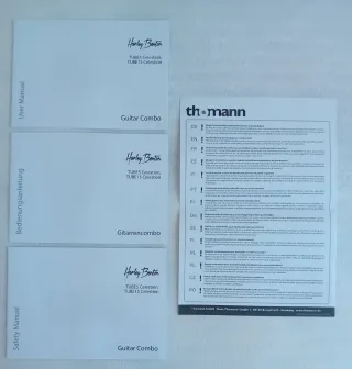 Caja y manual TUBE15 combo