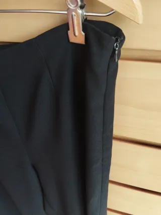 Pantalón ancho Amichi mujer negro