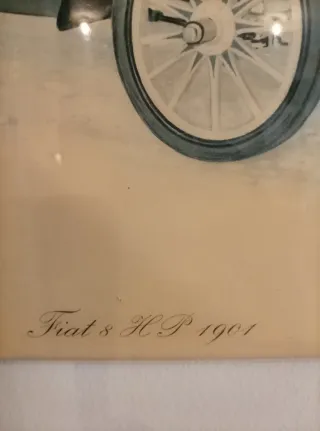 Quadri pubblicitari Fiat-Renault