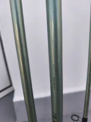 Caña de pescar de fibra