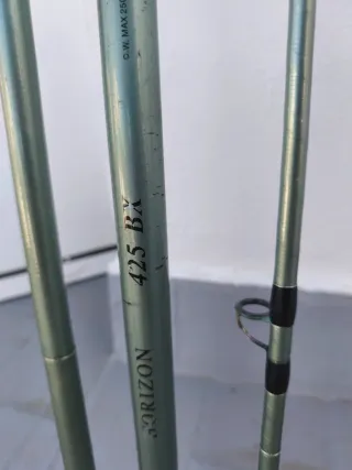 Caña de pescar de fibra