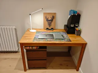 Mesa de madera Ikea