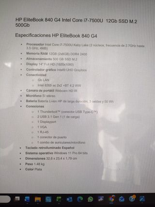 HP Elitebook 840 G4