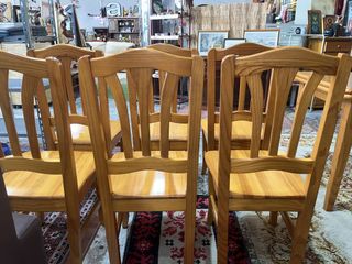 6 SILLAS RÚSTICAS