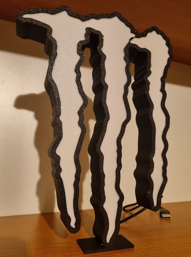 Lámpara Monster Energy