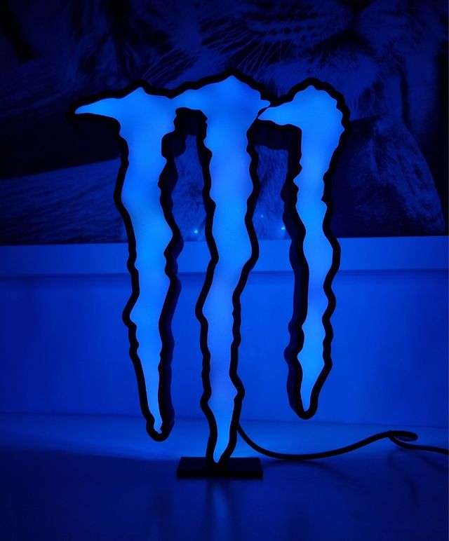 Lámpara Monster Energy