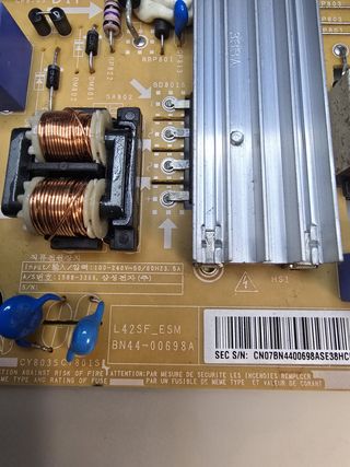 Despiece TV Samsung UE40J5100AW