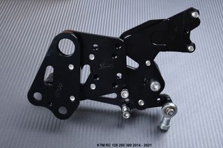 Estriberas retrasadas KTM RC 125 250 390 2014 2021