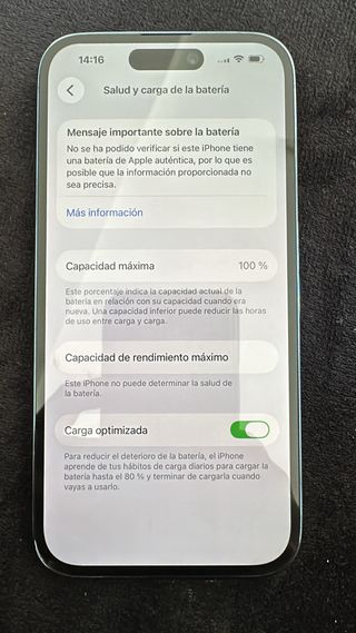 iPhone 14 Pro 128GB (Batería 100%)