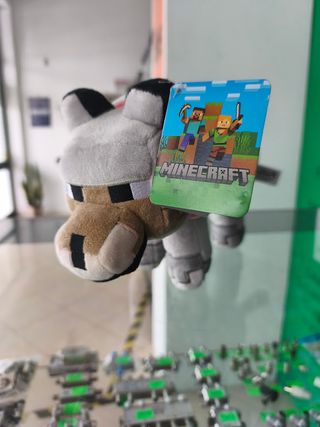 Peluche Lobo Minecraft 33cm