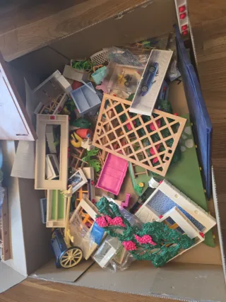 Lote piezas Playmobil escucho ofertas en condicion