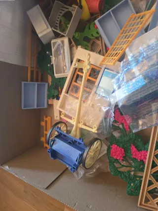 Lote piezas Playmobil escucho ofertas en condicion