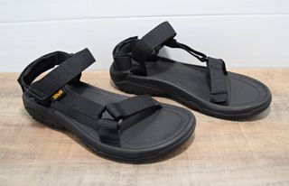 Sandalias negras de hombre Teva, talla 42