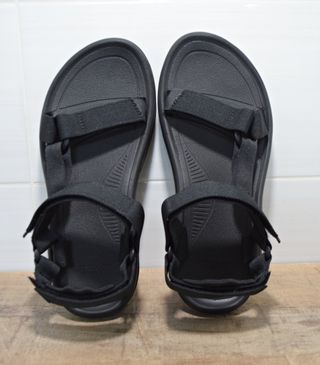 Sandalias negras de hombre Teva, talla 42