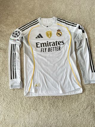 Camiseta Real Madrid Manga Larga Adidas
