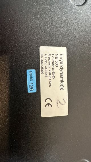 Micrófono Inalámbrico Beyerdynamic Op500