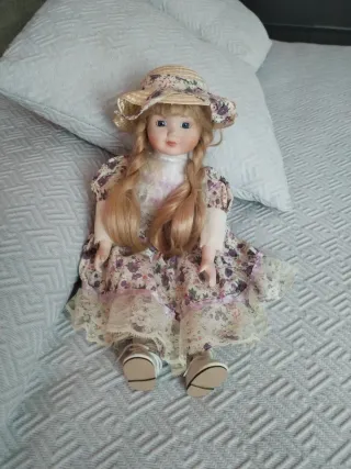 Muñeca de Porcelana Vintage Colección