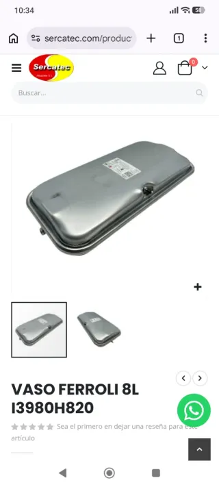 OPORTUNIDAD CALDERA + PIEZAS